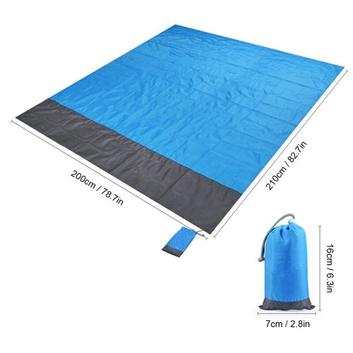 Manta de Piquenique Impermeável Portátil para Praia e Camping