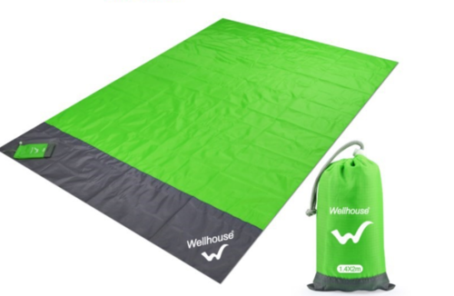 Manta de Piquenique Impermeável Portátil para Praia e Camping