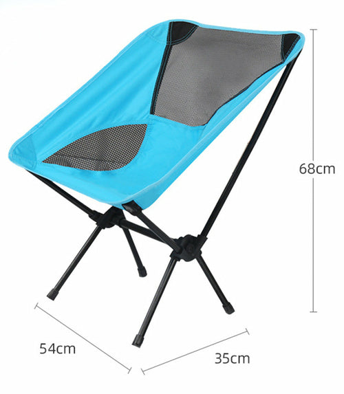 Cadeira Dobrável Ultraleve para Camping e Piquenique