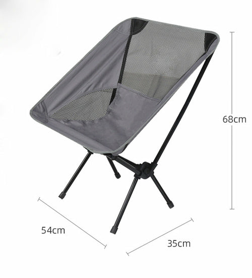 Cadeira Dobrável Ultraleve para Camping e Piquenique