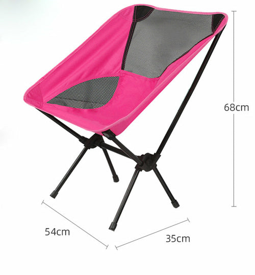 Cadeira Dobrável Ultraleve para Camping e Piquenique