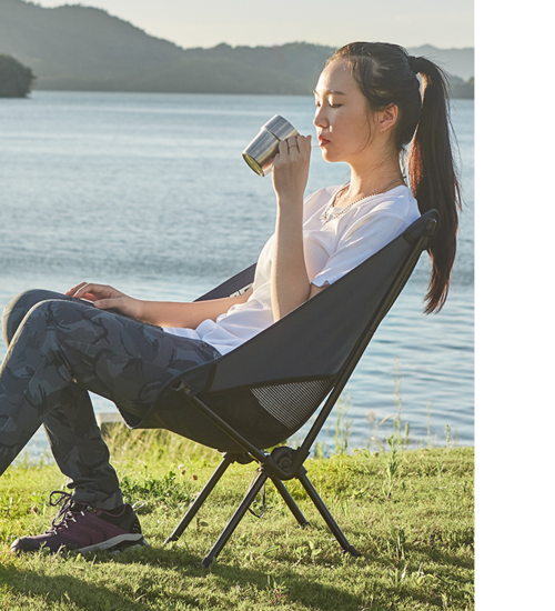 Cadeira Dobrável Ultraleve para Camping e Piquenique