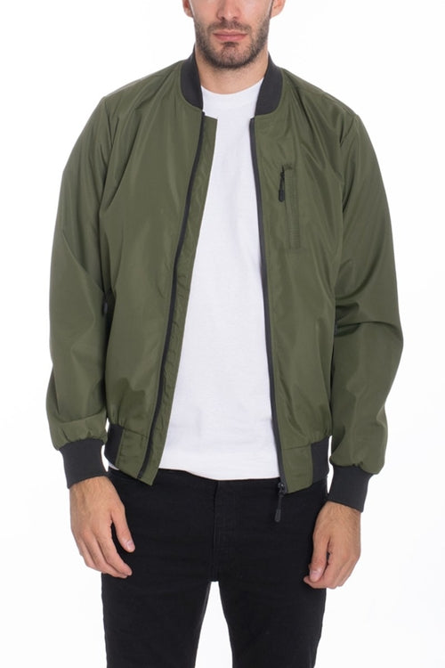 Corta-Vento Masculino Impermeável de Vinil