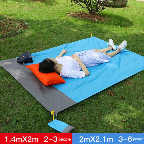 Manta de Piquenique Impermeável Portátil para Praia e Camping