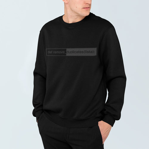 Moletom Masculino com Logo Python Coding