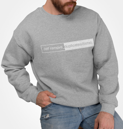 Moletom Masculino com Logo Python Coding